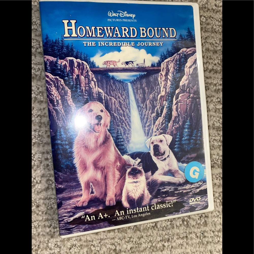 Disney Homeward Bound DVD